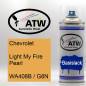 Preview: Chevrolet, Light My Fire Pearl, WA408B / G8N: 400ml Sprühdose, von ATW Autoteile West.